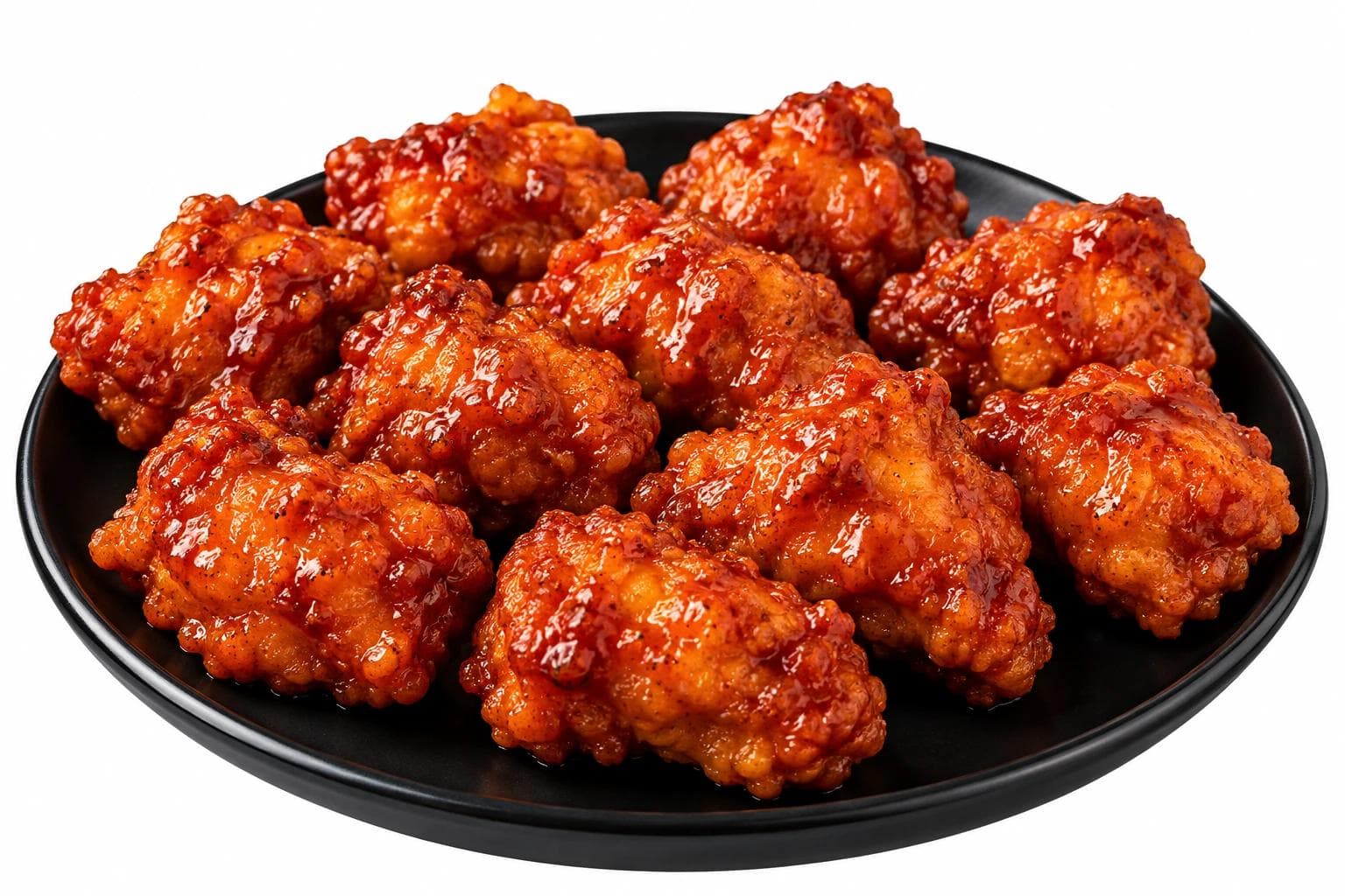 10 crispy boneless wings tossed in your choice of sauce.